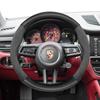 Suitable for Porsche Suede Matte Carbon Fiber Texture Steering Wheel Cover Suitable for Casenne 996 Macan 957 Volante Boxster 986 718 Turbo Panamera 