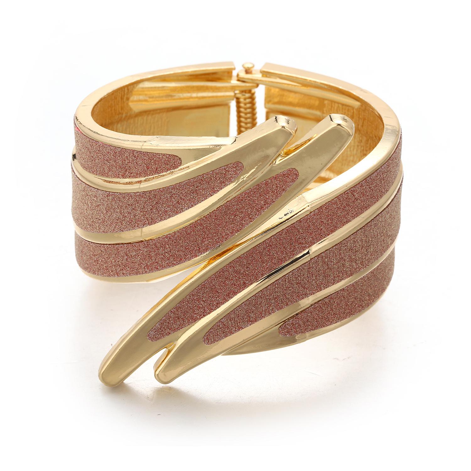 Модный Простой Металлический Открытый Браслет с Крыльями Ангела