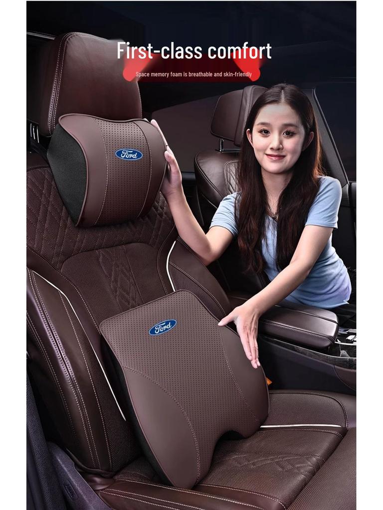 Compatible Headrests & Neck Supports for Ford Mondeo, Focus, Explorer, Taurus, and Edge.