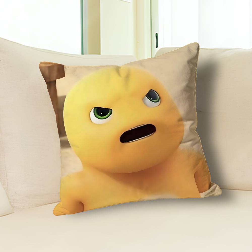 Cute M-Milk D-Dragon Anime Celebrity Merchandise All-Match Printed Pillow Case Sofa Car Office Room Decoration Protector 30cmx30cm