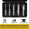 5Pcs Damaged Screw Extractor Drill Bit High Speed Steel Double Easily Take Out Side Drill Out Broken Screw Remover Bolt