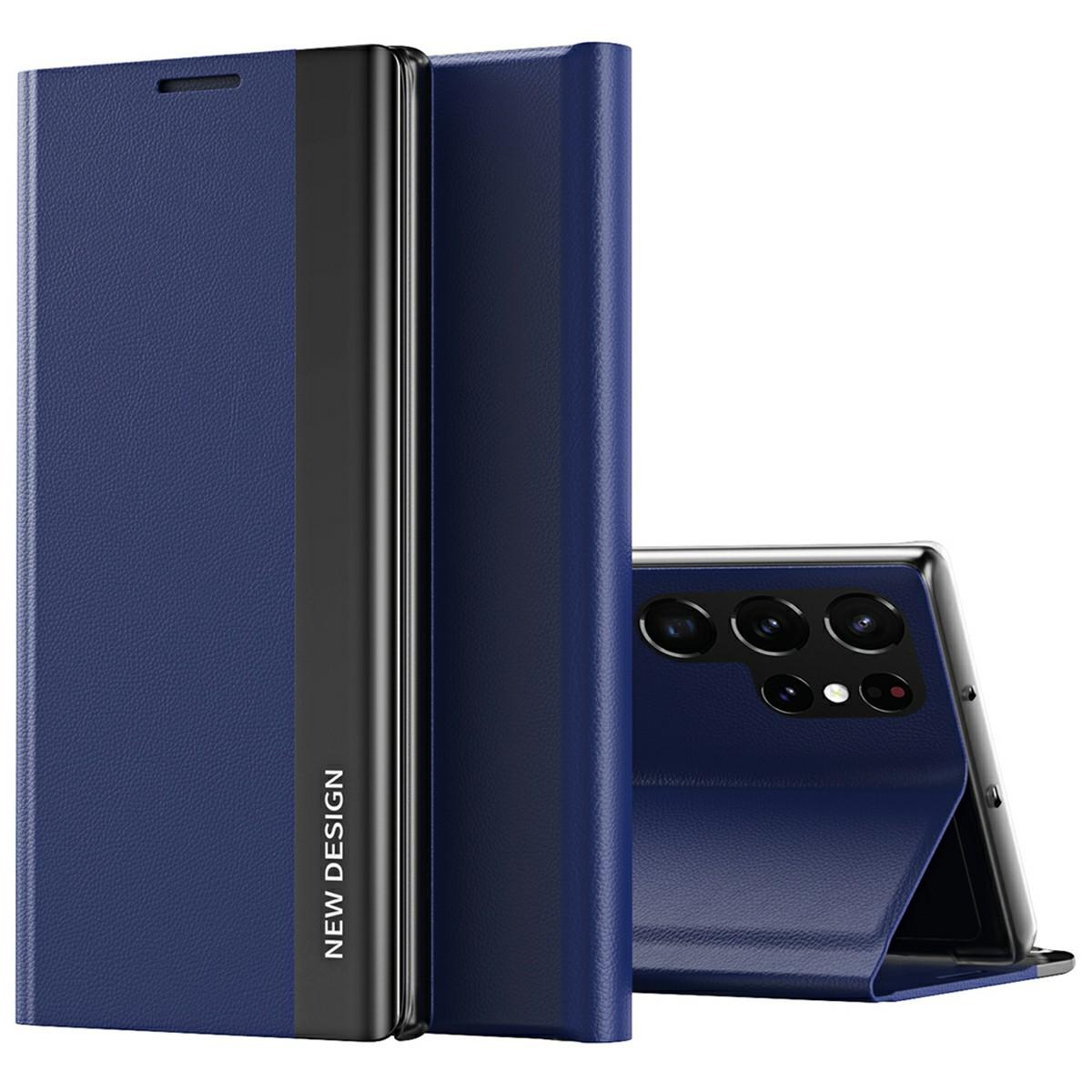 

Для Samsung Galaxy S25 Ultra чехол Anti-Drop кожаный чехол для телефона с подставкой B