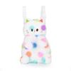 Cat Head Cartoon Plush Schoolbag Spotted Cat Animal Plush Bag  Kindergarten