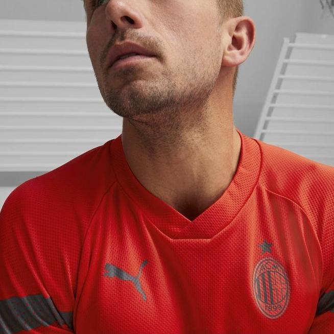 Puma Letter Casual Short Sleeve T-Shirt Men Tops Red 767566-09