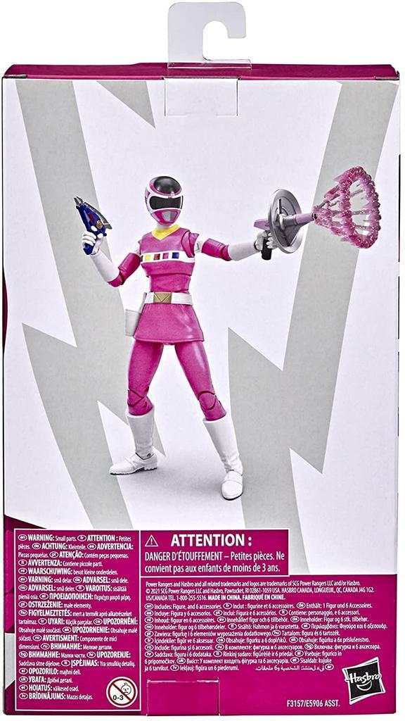 Hasbro Power Rangers Lightning Collection Action Figure Pink RANGERS 2022 LIGHTNING COLLECTION IN SPACE PINK RANGER Denji Sentai Mega Ranger Mega Pink