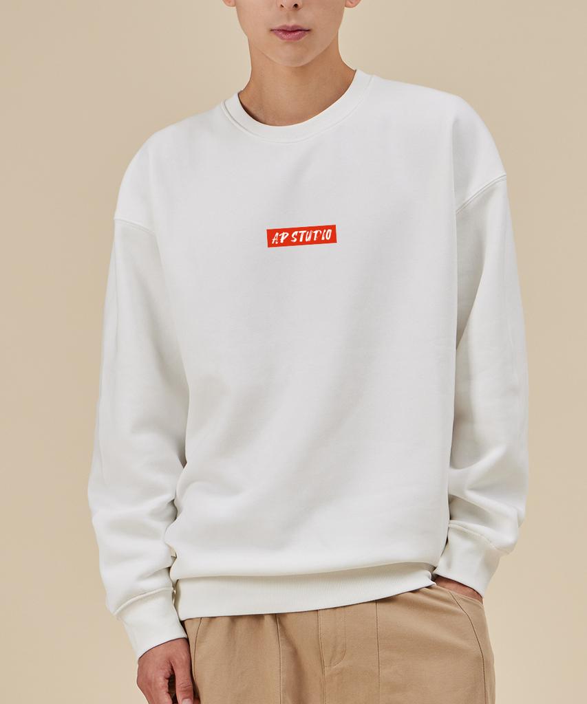 ASTRAL PROJECTION Ap Studio Loose Fit Sweatshirt_White