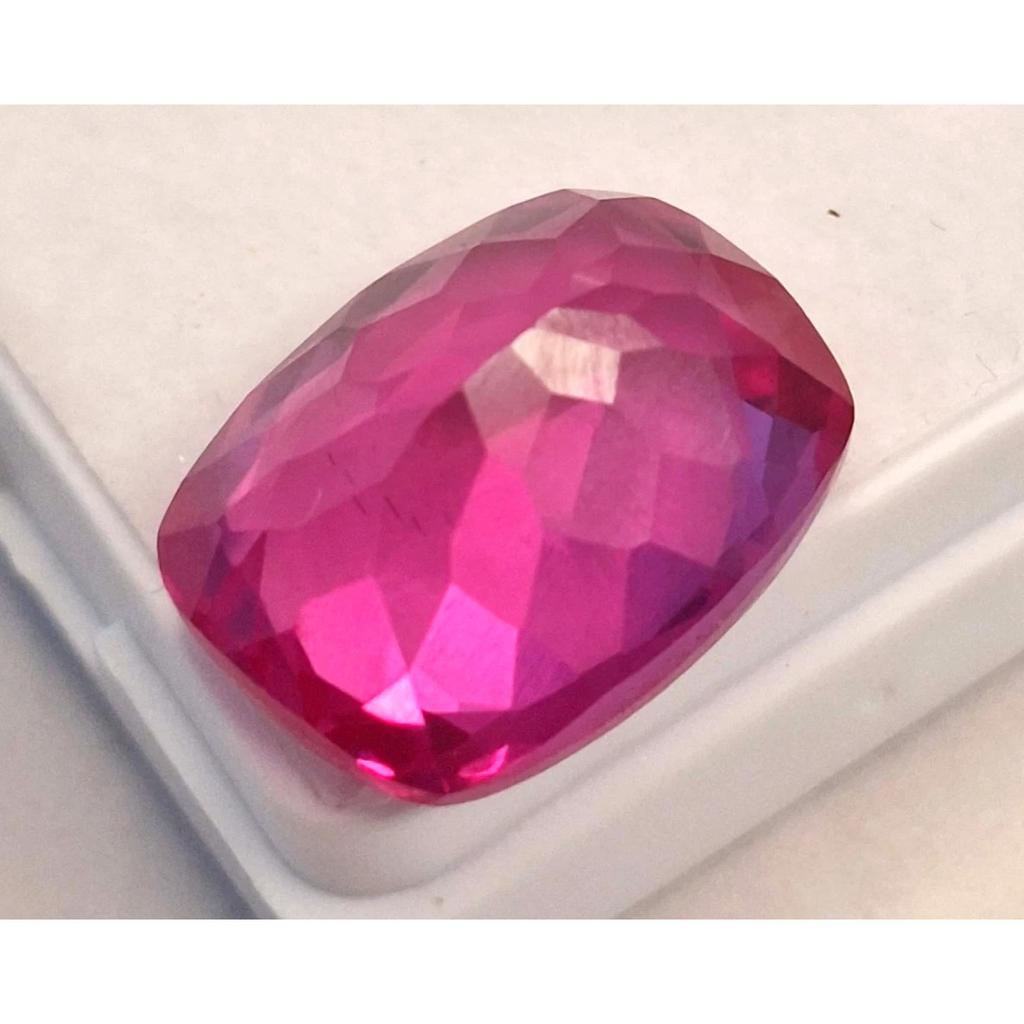 Beautiful Pink Sapphire Natural Cushion Cut 14-16 Ct Certified Loose Gemstone