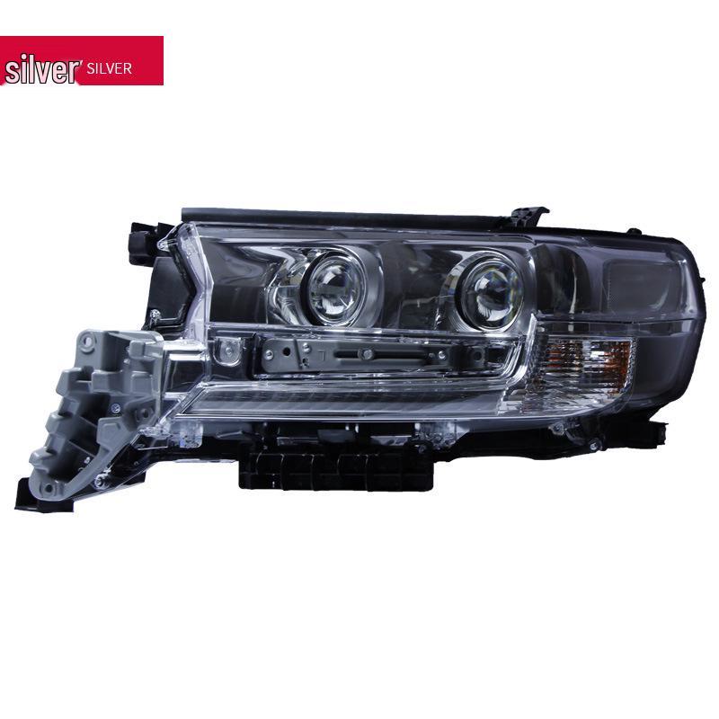 LED Headlight Assembly for Land Cruiser - High-End Lens with Daytime Running Light