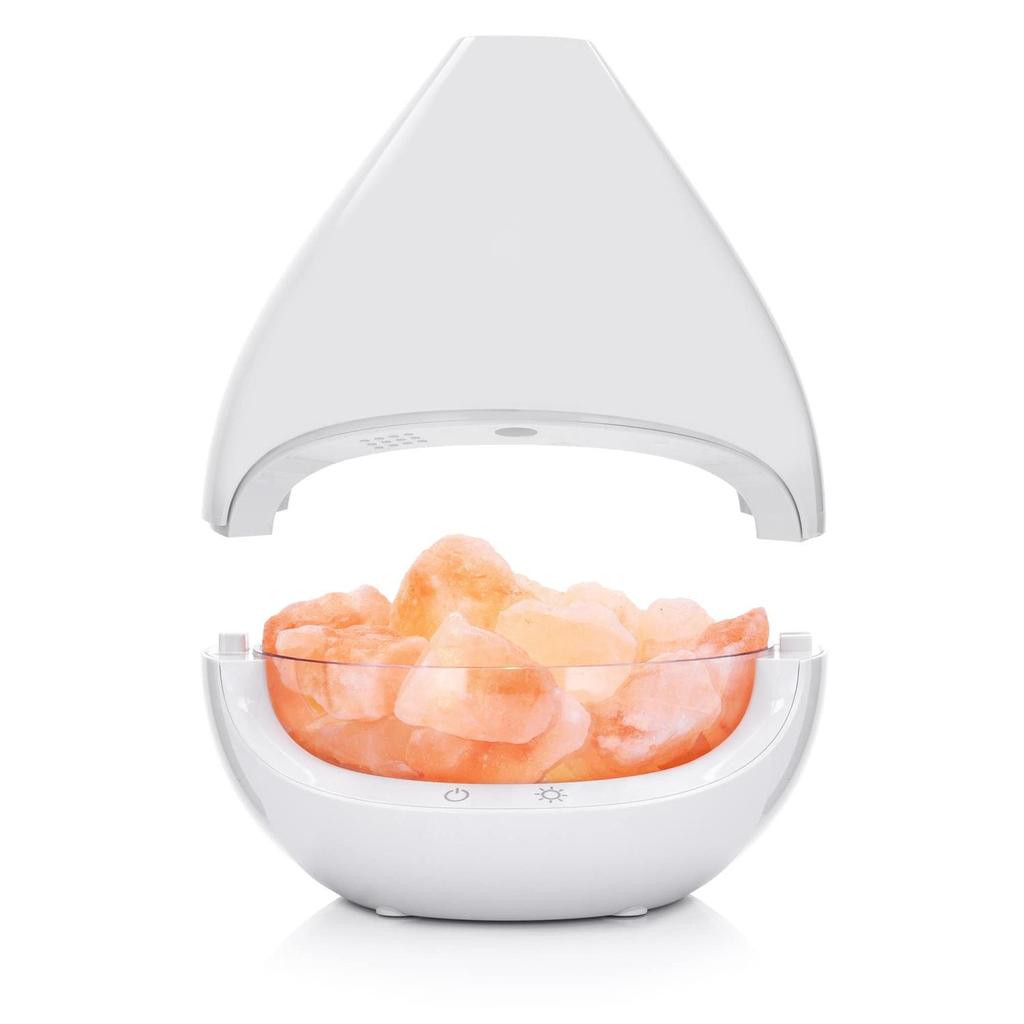 Bergvind DUKA Ultrasonic Aroma Humidifier with Salt Lamp and Ionization