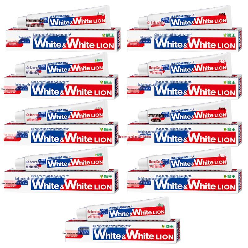 Lion White&White Grapefruit & Baking Soda Toothpaste