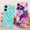 For vivo Y05 4G 6.74" Case Simple Cute Cartoon Cat Rabbit Silicone TPU Back Cover For Vivo y05 VIVO Y 05 4G Phone Cases Bumper