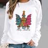 Women's Cute Santa Claus Christmas Hoodie 