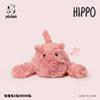 Ippopotamo Rosa Peluche Giocattoli Morbidi Carino Ippopotamo Cuscino per Dormire Compagno Arredamento per la Casa Adorabile Bambola Regalo Compleanno per Bambini Ragazze Ragazzo