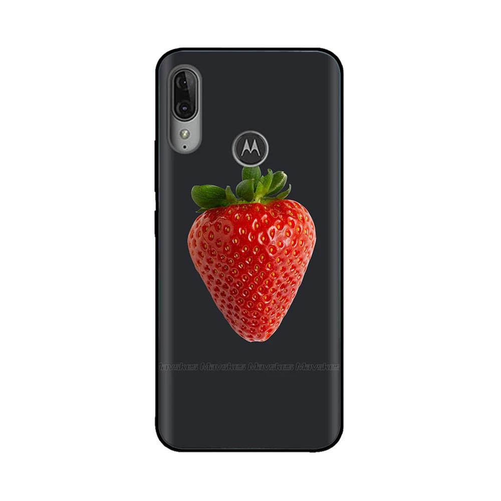For Moto E6 Plus Case Soft Black Silicone Phone Back Cover For Motorola Moto E6 Play E6s 2020 MotoE6 Plus Case Cover Coque Funda