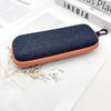 1PC Portable Eyewear Cases Cover Sunglasses Hard Case For Women Men Glasses Box With Lanyard Zipper Eyeglass Cases Protector