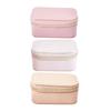 Portable Jewelry Storage Box Rings Earring Travel Case Elegant Organizer Women Necklace Storage Case Diaplay Gift Boxes