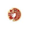 Brass Cinnabar Shan Gui Hua Pure Copper Coin Pendant Keychain - Chinese Antique Style Accessory