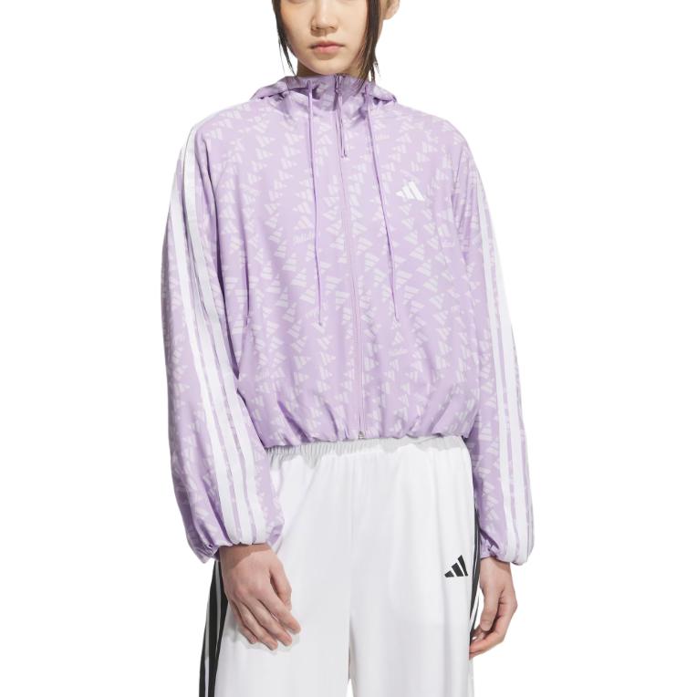 adidas Ss25 Veste Tissée Story Mode Décontractée Confortable Sport Veste à Capuche Femmes Veste KB7761