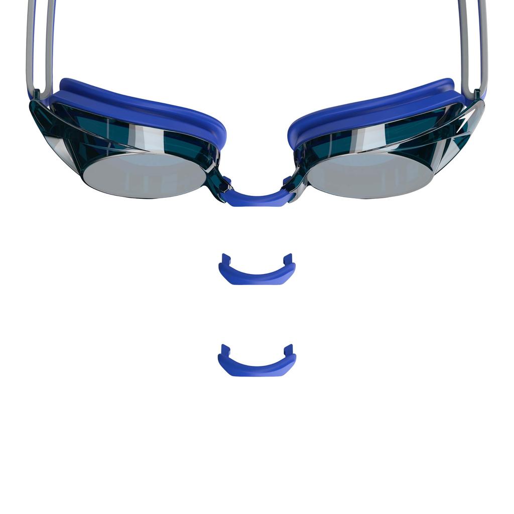 Speedo Vanquisher 2.0 Mirrored Swimming Goggles, Blue