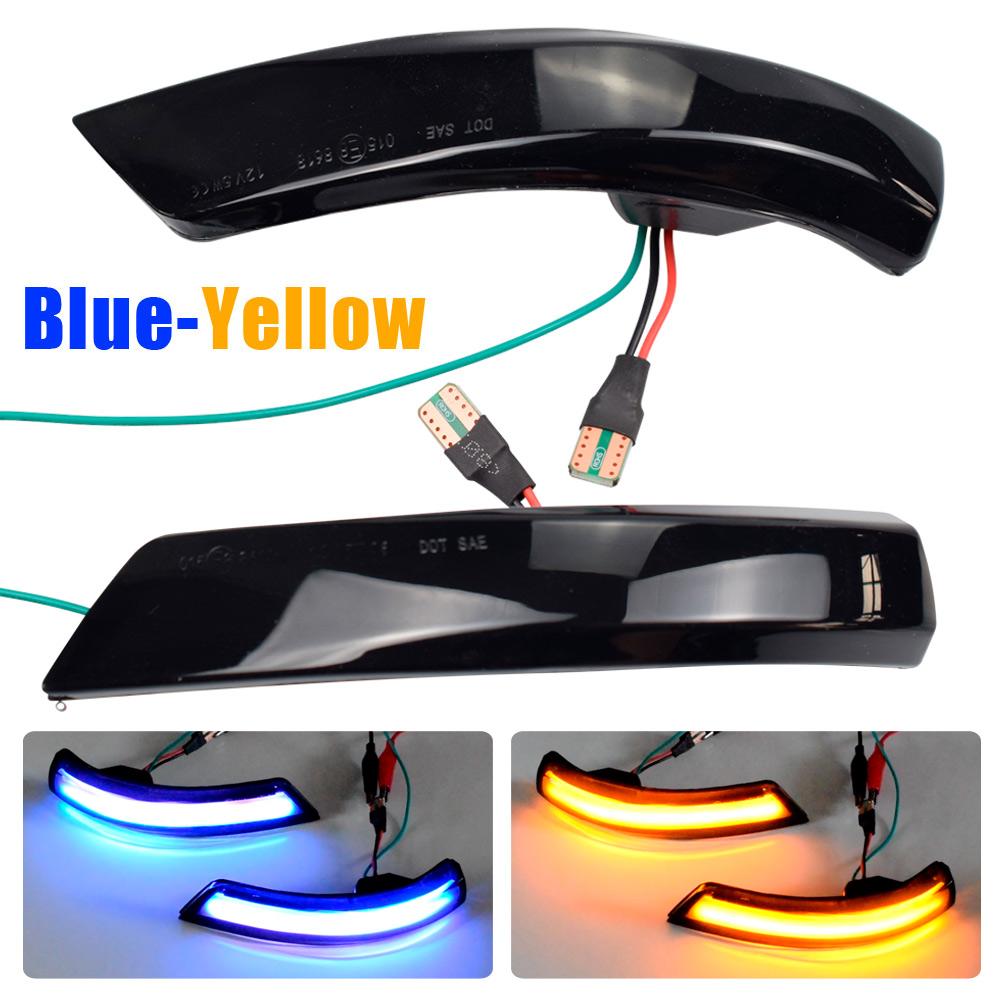 Pair Dynamic Blinker LED Turn Signal For Ford Mondeo MK4 Focus MK3 MK2 Mirror Light 2008 2009 2010 2011 2012 2013 2014 2015 2016