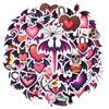 Cute Gothic Decals Cartoon  DIY Stickers Stationery Stickers For Guitar Fridge Car Sticker