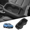 LUCKEASY for Chevrolet Chevy Bolt EV 2027+ TPE Center Console Cup Holder Shock-Absorbing Insert Drinks Storage Box Accessories