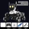 New Q200 Robot Dog 360 Degree Drift Stunt RC Car Small Eight Wheel Gesture Sensing Multi functional Voice Interaction Children T