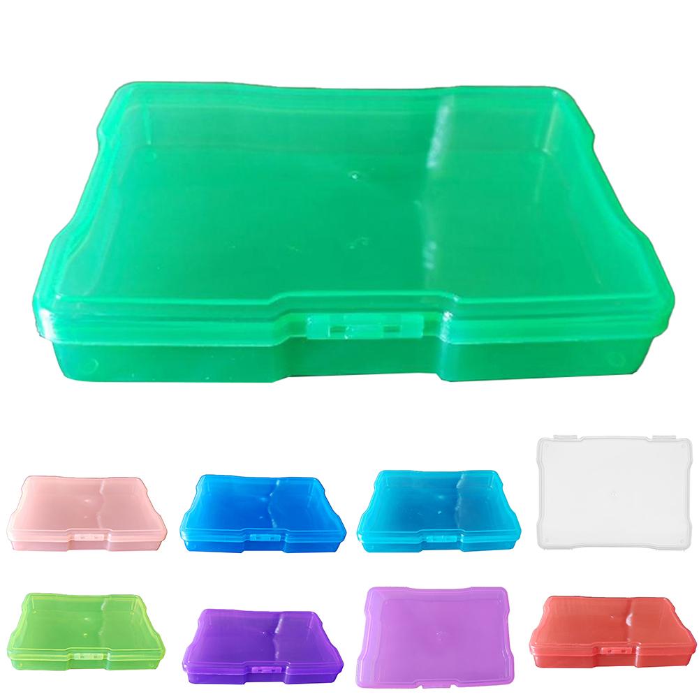 Photo Storage Box Buckle Design Multiple Color Practical