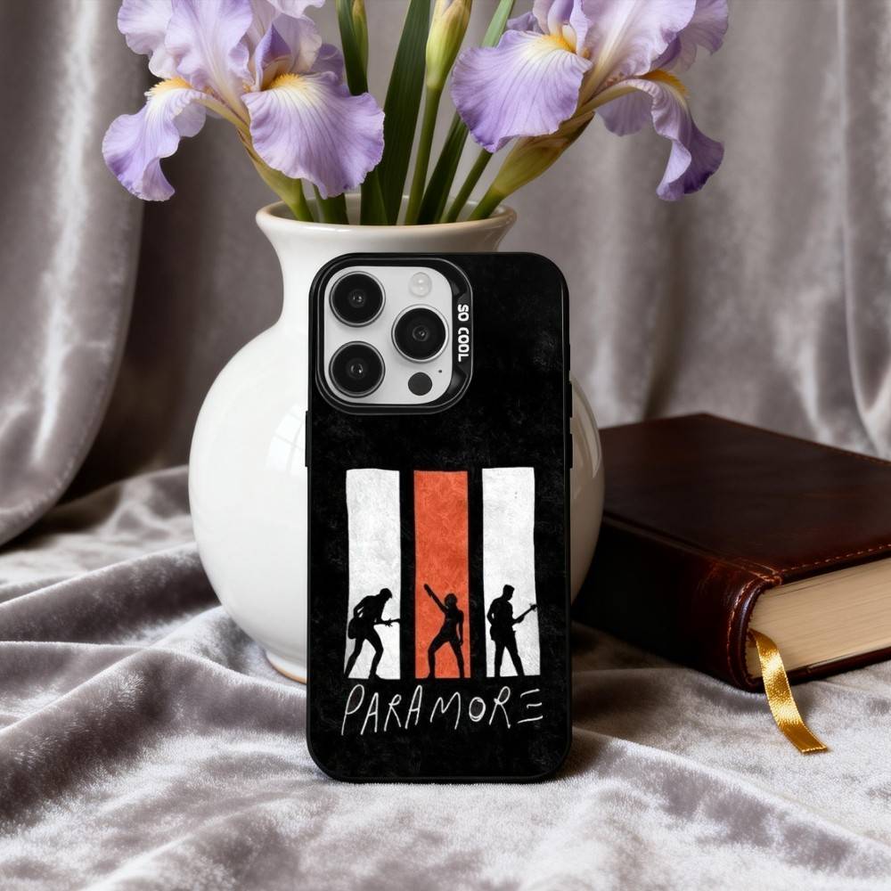 

Поп-рок группа P-Paramore Чехол для телефона для iPhone 17, 16, 15, 14, 13, 12, 11 Plus, Pro Max Конфетный Посеребренный Внутренний Чехол iPhone12PRO