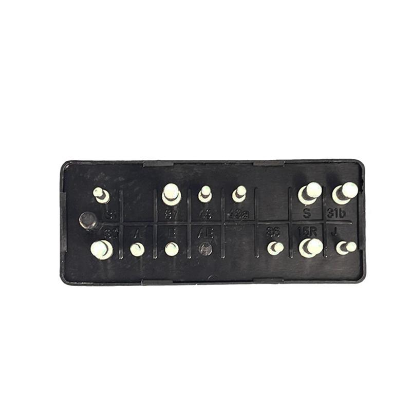 

Portable 1 Piece Turn Signal Flasher Wiper Relay Black Automotive Supplies For Mercedes Benz W201 W124 A2018210047 2018210047