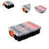 Electronic Components Box Multi Grid Portable Interchangeable Storage for Repair Screws Fastener