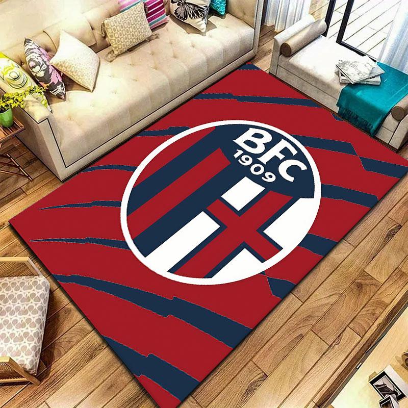 Bologna FC 1909 Carpet Rug for Living Room Bedroom Home Sofa Decoration,Kids Play Non-slip Floor Mat