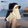 beneunder AL341 Black Brim UV Sun Protection Face Mask