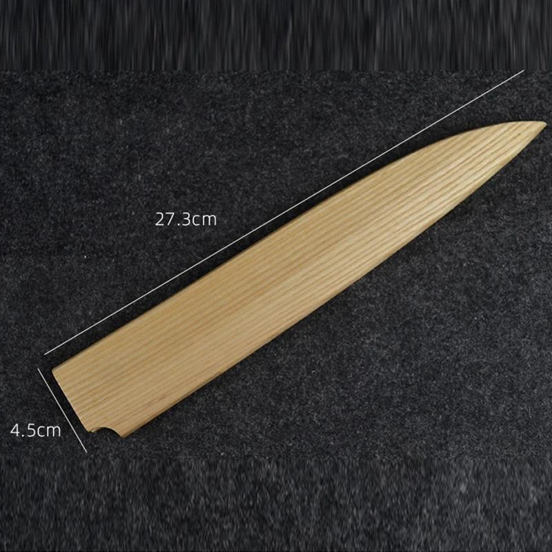 Kryt na nůž v japonském styluChránič čepele kuchařského nožeDřevěná pochva na nůžDržák čepelePochvaPochva s magnetickým uzávěrem