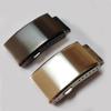 High-Quality Double Push Button Folding Buckle Watch Accessory (18/20/22mm) In Black/Silver