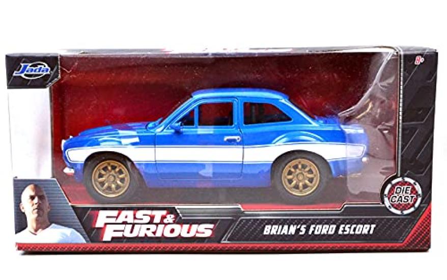 

Масштаб Jada TOYS и Ford Escort 124 Форсаж Brian s RS2000
