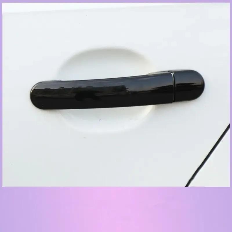 Pentru SEAT Ibiza 6J Mk4 6L Mk3 FR Cupra 2004-2016, negru lucios, crom, huse pentru mânerul ușii mașinii, accesorii de stil, autocolante