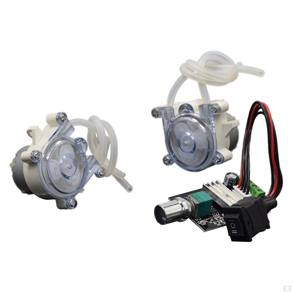 DC6V Micro Peristaltic Pump with Multifunctional Control for Ink Sampling. 500W Small Geared Motor