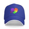 Scarlet Rainbow Heart Baseball Cap Trucker Hat Hip Hop Horse Hat Women'S Beach Outlet Unisex'S
