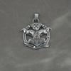 Retro Ethnic Style Nordic Mythology Odin Amulet Necklace Pendant