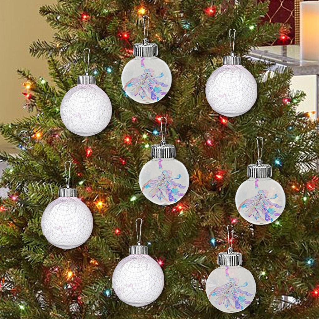 Weihnachtskugel-Ornamente Bruchsicher Aufhängbare Dekorationskugeln für Baum für Einkaufszentrum Schlafzimmer Fenster Geschäft Zuhause Feiertag