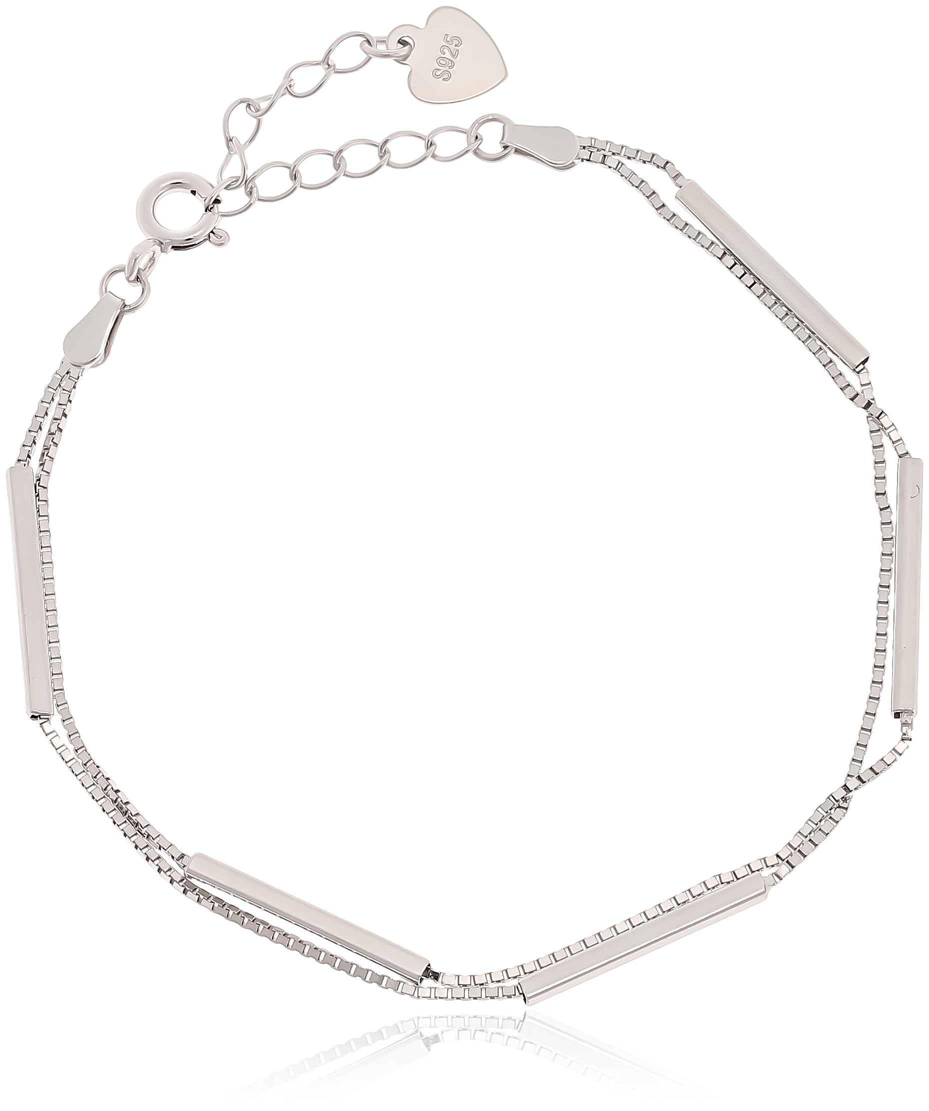 

[Variable Cheap] S925 Silver Bracelet 7B-T-64