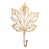Retro Gold Leaf Shape Hanging Hooks Punch-Free Wall Hanger Hanging Storage Rack Towel Watch Bag Key Self Adhesive Household