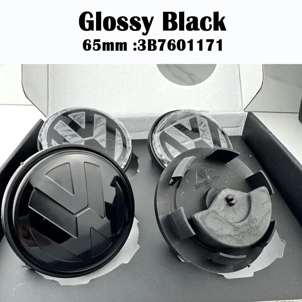 4pcs For Volkswagen VW Golf Polo GTI Touran CC (65mm #3B7601171)( 56mm #1J0601171) Floating Car Wheel Center Caps Hubcap Cover zd6