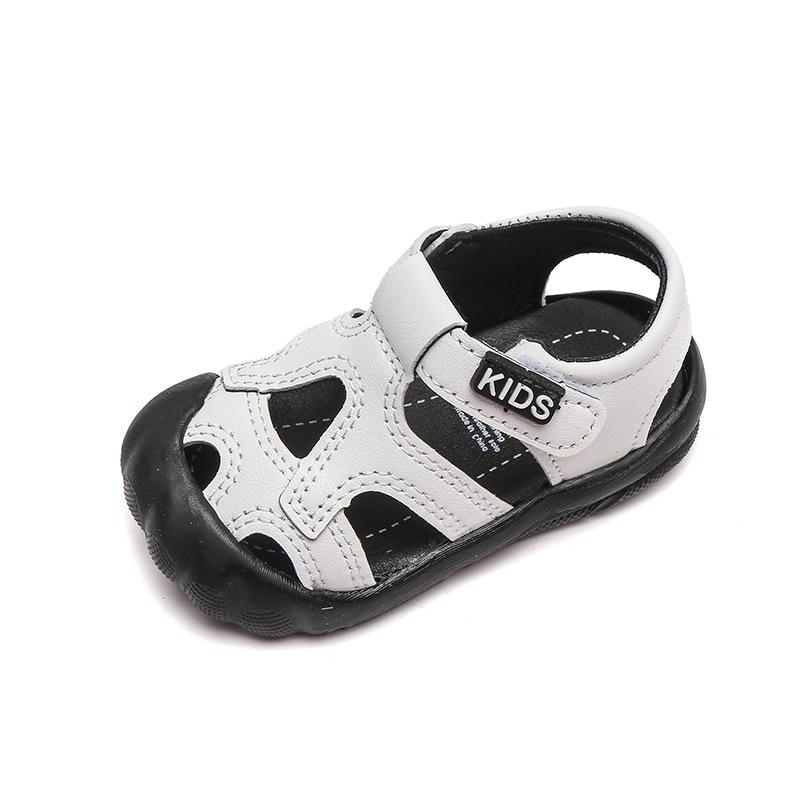 Baby Shoes Baby Breathable Walking Shoes 2024 Summer Soft Soled Boys' Sandals Kick Resistant Children's Casual Shoes Beach Shoes