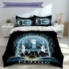 3pcs Custom Name The Fellowship of the Ring Bedding Set,Includes 1 Duvet Cover and 2 Pillowcases,All-season Bedroom Decor