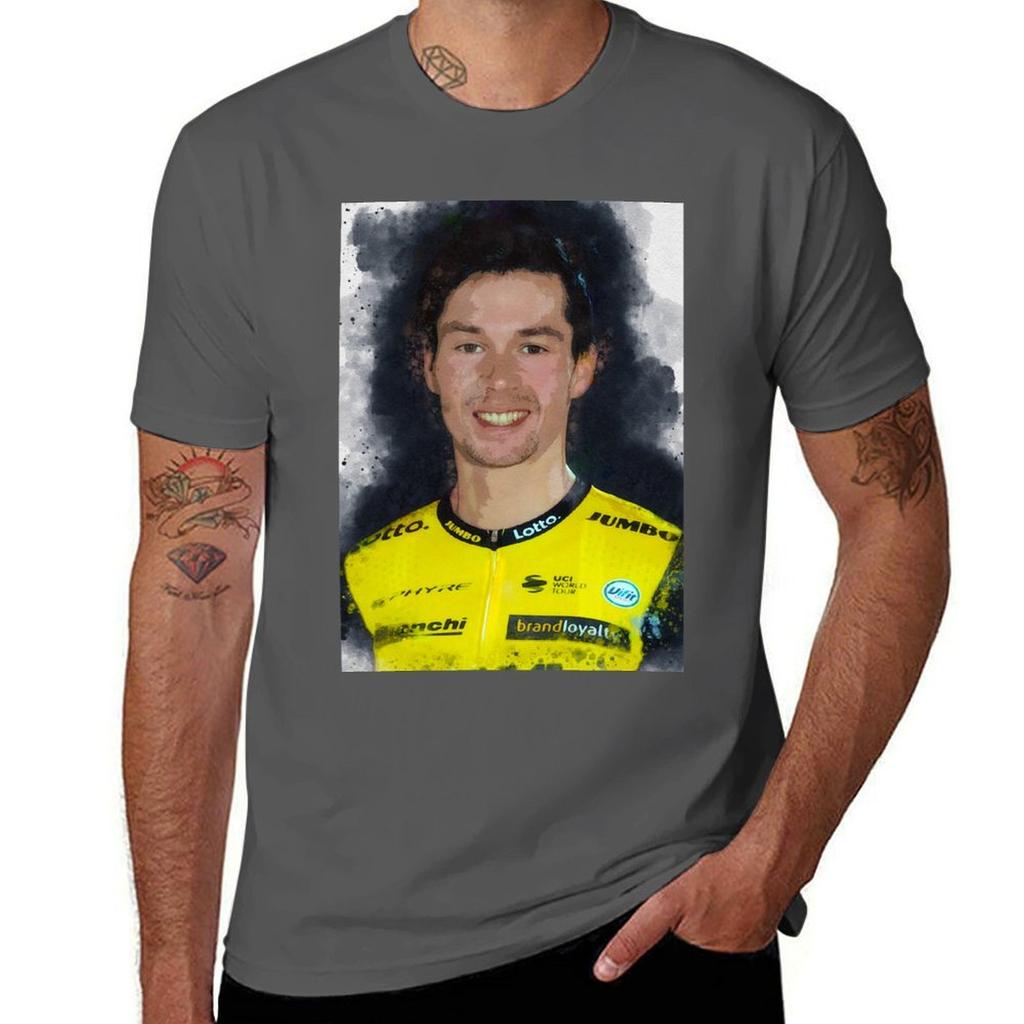 A Tribute To Primoz Roglic Tshirt Casual Trendy Short Sleeve Tshirt