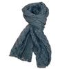Scarf women's autumn and winter high-end sense new knitted warm wool shawl mohair extra long thickened shawl
