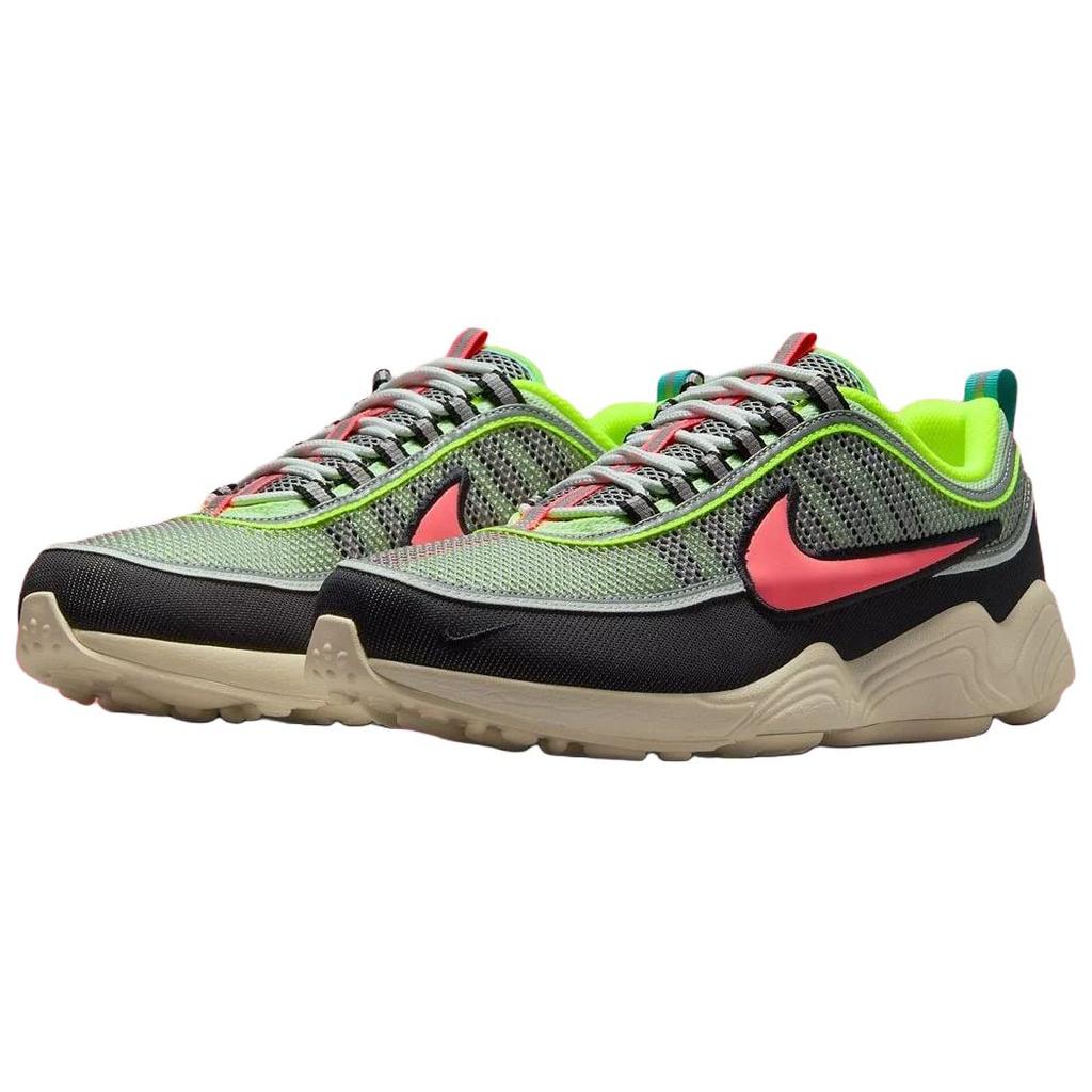 Nike Air Zoom Spiridon Barely Volt Hot Punch Men Sneakers Green Metallic-Silver Summit-White II1237-701