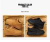 Spring Men's Trendy Breathable Sneakers - Versatile Thick-Soled Casual Skate Shoes